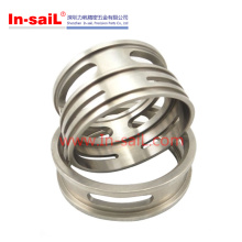 Piezas trabajadas a máquina precisión de acero inoxidable y aluminio Fabricante China